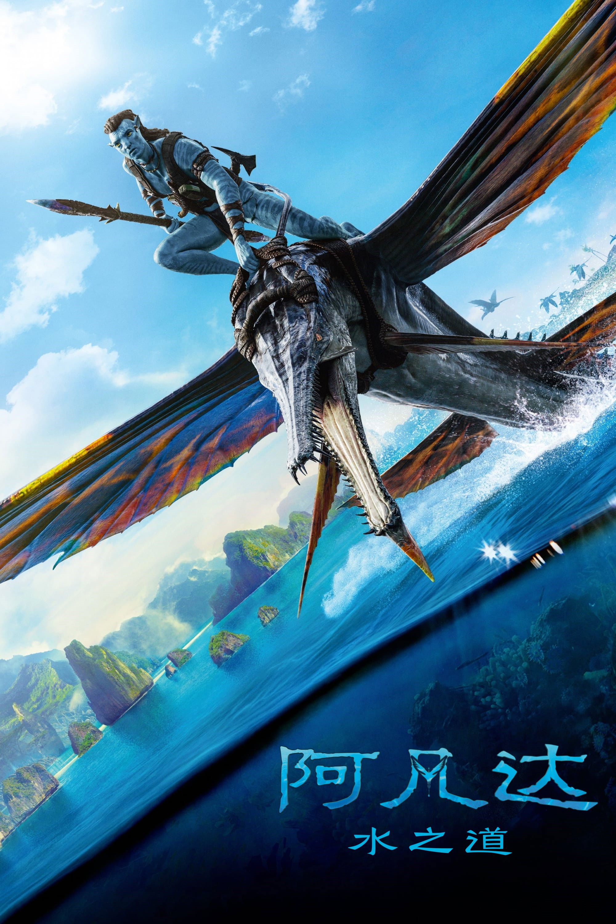 阿凡达水之道电影海报