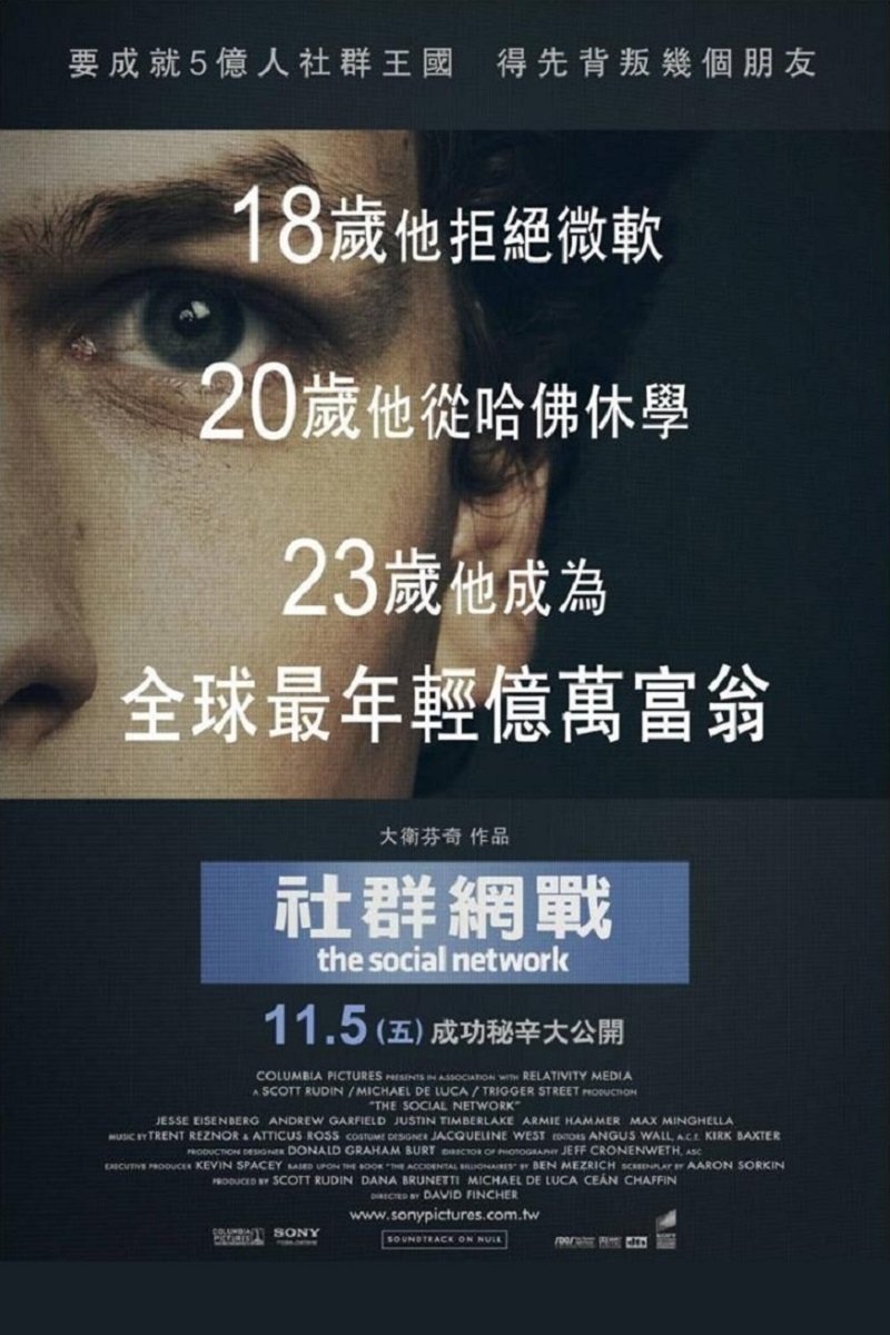 社交网络电影海报
